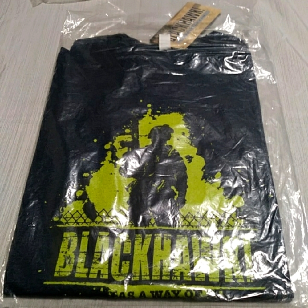 BLACKHAWK Mens Patrol Navy Blue Tshirt size L